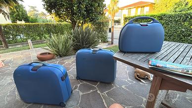 SAMSONITE Trio valigie blu