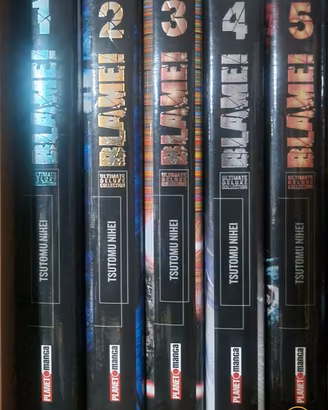 Blame deluxe edition completa (1,2,3,4,5) manga