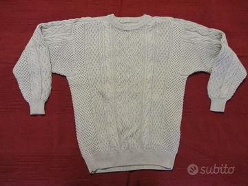 Maglione irlandese fatto a mano
