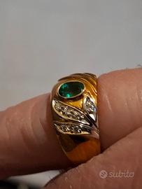 anello in oro 18k