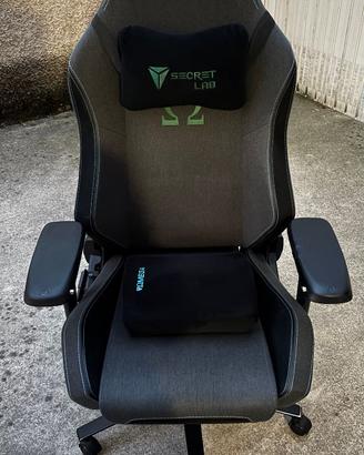Secretlab OMEGA 2018 SoftWeave™ Charcoal Blue