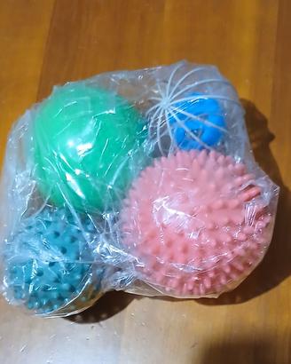 Palline varie in plastica 