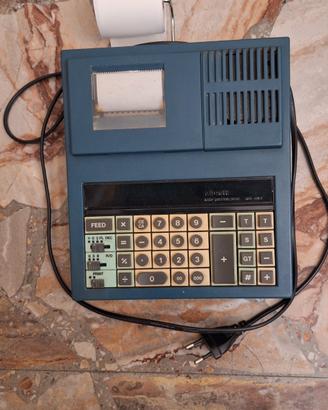 calcolatrice olivetti anni 90 vintage  rotta