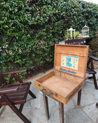 valigetta in legno bBlack&Decker