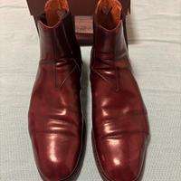 Scarponcini stivaletti Church’s pelle bordeaux