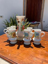 Set brocca e calici