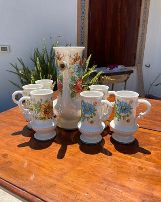 Set brocca e calici