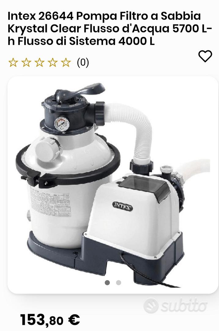 Intex pompa a sabbia SX2100 - 6m3 (4.7m3 / 7.9m3