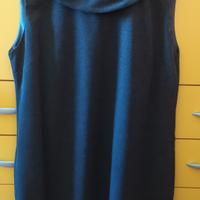 Vestitino grigio con colletto  made in Italy ODM