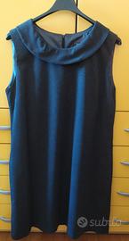 Vestitino grigio con colletto  made in Italy ODM