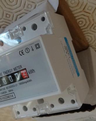 Misuratore KWh Monofase Wattmetro, DDM75S Contator