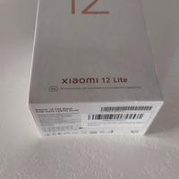 Xiaomi 12 lite nuovo imballato