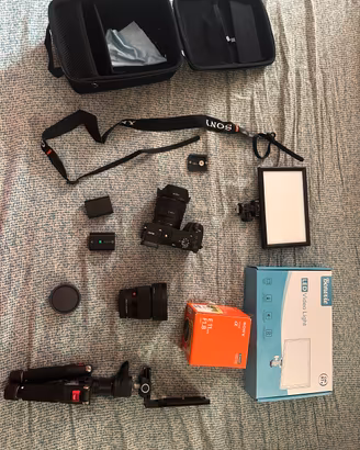 SONY a6700+OBIETTIVI e ACCESSORI