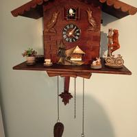 orologio cucù legno chalet 