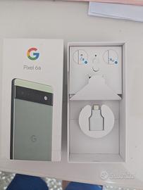 scatola vuota per Google pixel 6a 
