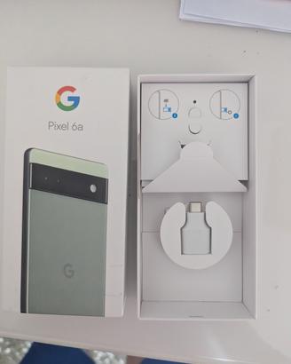 scatola vuota per Google pixel 6a 