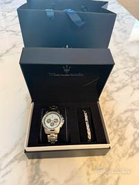 Set Maserati orologio e bracciale