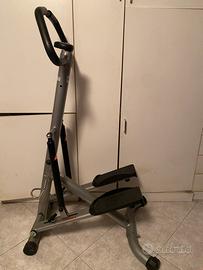 Stepper pieghevole con manubrio e quadrante