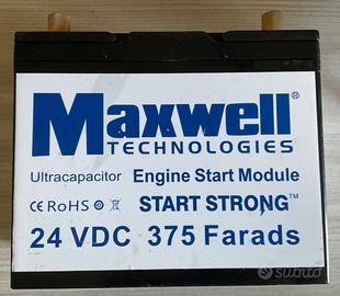 Condensatore Supercap Maxwell Ultracap 24 V - 8 Kw