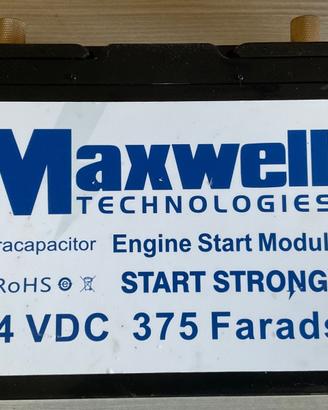Condensatore Supercap Maxwell Ultracap 24 V - 8 Kw