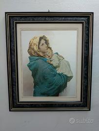 Quadro Madonna col Bambino