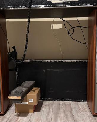 Hi-Fi Kenwood sintoampl+2 diffusori da pavimento