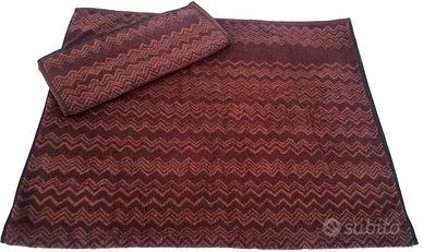 MISSONI SET ASCIUGAMANI COTONE VELOUR ghost t73