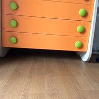 cameretta bambino (cassettiera,armadio,culla)