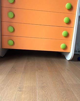 cameretta bambino (cassettiera,armadio,culla)