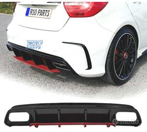 DIFFUSORE PER MERCEDES CLASSE A W176 AMG 12-18 LOO