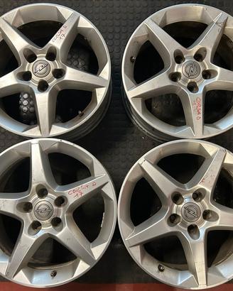 CERCHI IN LEGA R17 OPEL CORS D A 5 RAZZE 5 FORI