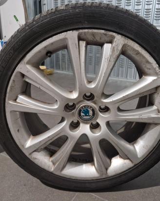 Cerchi 18" Orig Skoda Zenith + Gomme 4S 225 40 R18