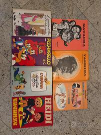 Lotto 25+ libri bambini vintage fiabe