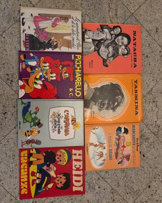 Lotto 25+ libri bambini vintage fiabe