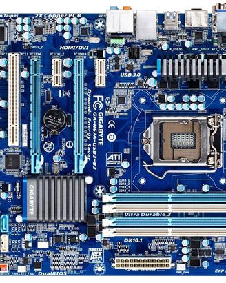 Scheda madre Gigabyte GA-H67A-USB3-B3 completa di