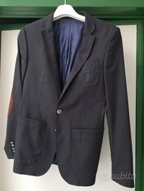 giacca blu zara taglia 46