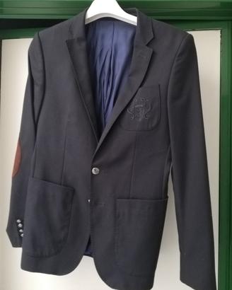 giacca blu zara taglia 46