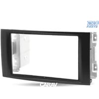 CORNICE NERA RADIO 2-DIN PER VOLKSWAGEN VW TOUAREG