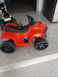 Quad elettrico funziona perfettamente fa il  rumor