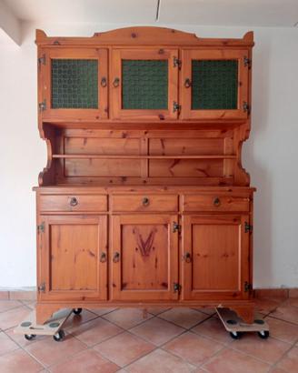 SET 3 mobili Soggiorno LEGNO Pino di Svezia