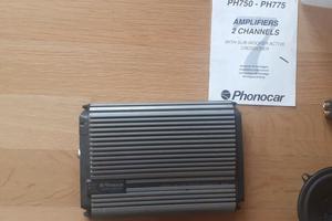 AMPLIFICATORE, SUBWOOFER, CASSE PER AUTO