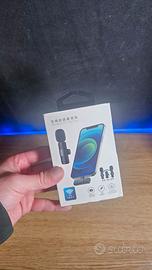Microfono Lavalier Wireless 2.4GHz per iPhone