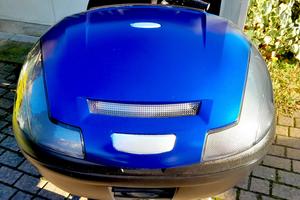 bauletto givi 50 litri con schienale imbottito ,pi