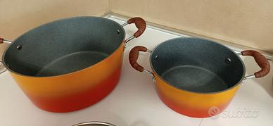 3 Pentole antiaderenti e coperchio