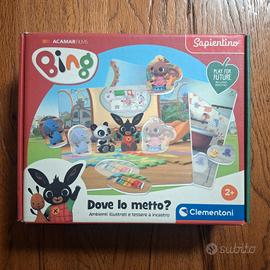 Bing Dove lo metto? Gioco Sapientino Clementoni