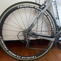 ruote carbon 50 mm bici corsa rim brake