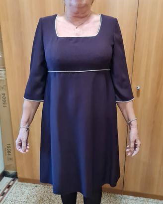 vestito bordeaux 