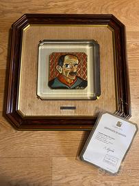 Opera in Argento 800- A.Ligabue - Paolo Sterling