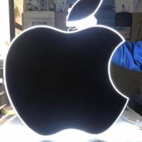 Insegna luminosa logo apple