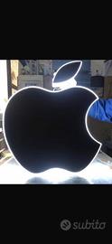 Insegna luminosa logo apple